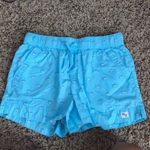 XS southern tide blue lounge shorts